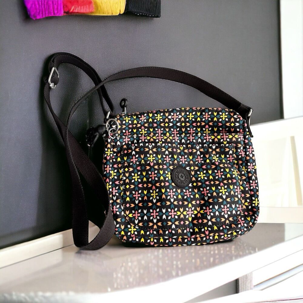 Kipling Women's Polka Dot Crossbody Mini Bag with Adjustable Strap